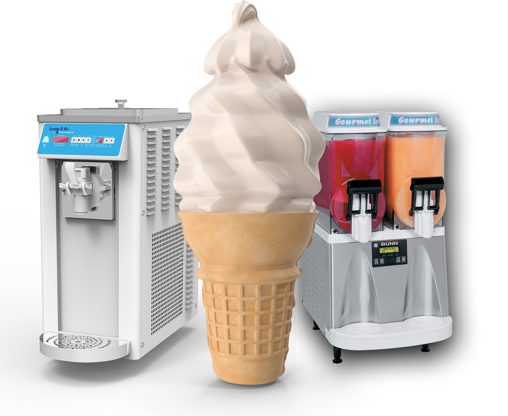 luna ice cream machines